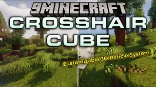 Crosshair CUBE Resource Pack (1.20.1) – Clean Square Crosshairs for Blocky