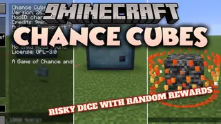 Chance Cubes 9minecraft Mod (26.2) – Break Cubes for Loot or Chaos