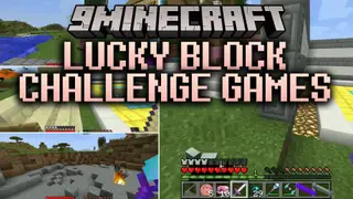 Lucky Block Challenge Games Map (26.2, 1.20.1) – Break Blocks, Survive Chaos!