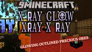X-Ray Glow Texture Pack (26.x, 1.21) – MCPE/Bedrock