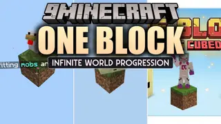 One Block Map (26.x, 1.21) – MCPE/Bedrock