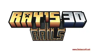 RAY's 3D Rails Resource Pack (26.2, 1.20.1) – Texture Pack