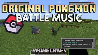 Original Pokemon Battle Music Resource Pack (1.20.1) – Classic Pokemon Tunes