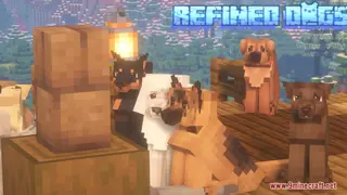 Refined Dogs Resource Pack (1.21.11, 1.20.1) – Real-world Dogs for a Cozy