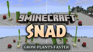 Snad 9minecraft Mod (26.2) – Build Faster Sugar Cane and Nether Wart Farms
