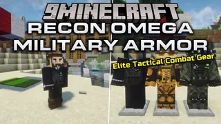 Recon Omega Military Armor Mod (1.20.1) – Survive the Apocalypse