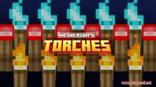 Weskerson's Torches Resource Pack (26.1.2, 1.21.11) – Texture Pack