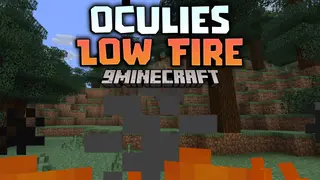 Oculies Low Fire Resource Pack (26.2, 1.20.1) – No More Fire All Over Your Screen
