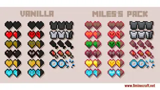 miles's Enhanced Hud Resource Pack (26.1.2, 1.21.1) – Texture Pack