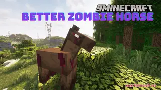 Better Zombie Horse Resource Pack (1.20.1) – Gritty Realism for Undead Mounts