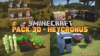 Pack 3D – Heycronus Resource Pack (26.1.2, 1.20.1) – Real 3D Depth with Classic