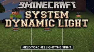 System Dynamic Light Addon (26.x, 1.21) – MCPE/Bedrock