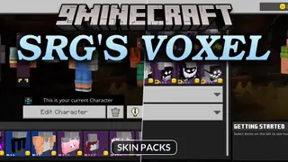 SRG's Voxel Skin Pack (26.x, 1.21) – MCPE/Bedrock