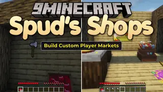 Spud's Shops Mod (1.21.11, 1.20.1) – Create Theft-Proof Player Shops