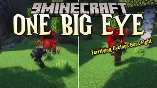 One Big Eye Mod (1.21.1, 1.20.1) – Tame Strange Monsters and Craft Unique Gear