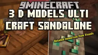3 D Models Ulti Craft Sandalone Resource Pack (26.2, 1.20.1)
