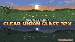 Clear Vision Glass 32x Resource Pack (26.2, 1.20.1) – Texture Pack