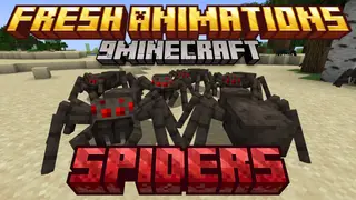 Fresh Animations: Spiders Resource Pack (26.2, 1.20.1) – Texture Pack
