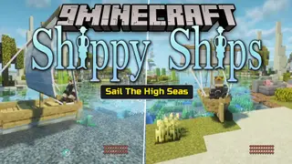 Shippy Ships Mod (26.2, 1.20.1) – Captain Massive Ships with a Crew