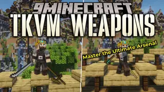 TKVM Weapons Mod (1.20.1) – Turn Nether Stars Into Powerful Medieval Weapons