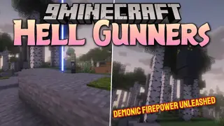 Hell Gunners Mod (1.21.1) – Defend Your Base with Heavy Helldivers Weapons