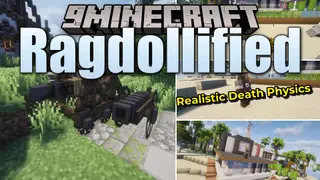Ragdollified Mod (1.20.1) – Watch Defeated Mobs Fall with Realistic Physics