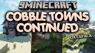Cobble Towns Continued Data Pack (1.21.1) – Visit Classic Towns and Heal