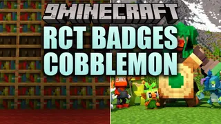 RCT Badges Cobblemon Pokemon Badges Data Pack (1.21.1)