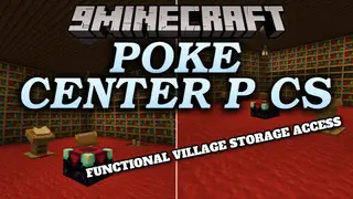 Pokecenter PC Cobblemon Data Pack (1.21.1) – Manage Pokemon Boxes Across Every Village