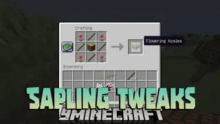 Sapling Tweaks Data Pack (26.2, 1.20.1) – Enhanced Sapling Mechanics