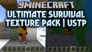 Ultimate Survival USTP Texture Pack (26.x) – MCPE/Bedrock