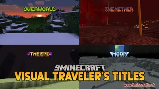 Visual Traveler’s Titles Resource Pack (26.1.2, 1.20.1) – Texture Pack