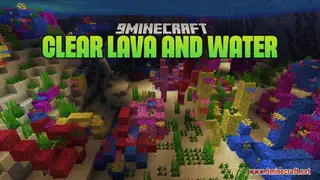 Clear Lava and Water Resource Pack (26.2, 1.20.1) – Texture Pack