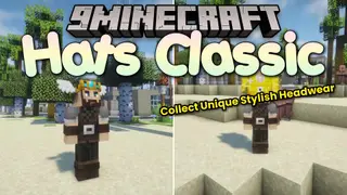 Hats Classic Mod (26.1.2, 1.20.1) – Hunt Mobs to Unlock and Wear Fun Cosmetic
