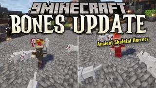 Bones Update Mod (1.21.11, 1.20.1) – Raise an Undead Army and Battle Dangerous