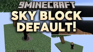 Sky Block Default! Map (26.2, 1.20.1) – Build a World From Floating Dirt