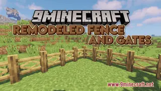 Remodeled Fence And Gates Resource Pack (26.2, 1.20.1) – Texture Pack