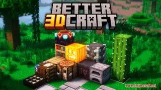Better 3D Craft Resource Pack (26.1.2, 1.20.1) – Texture Pack