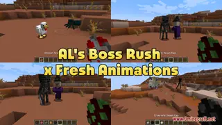 AL's Boss Rush x Fresh Animations Resource Pack (26.1.2, 1.20.1) – Texture Pack
