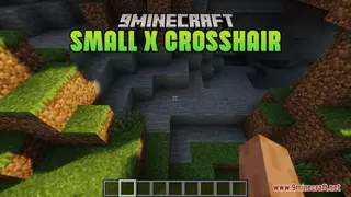 Small X Crosshair Resource Pack (26.1.2, 1.20.1) – Texture Pack