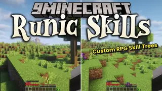 Runic Skills Mod (1.20.1) – Earn RPG Skill Points By Mining Blocks