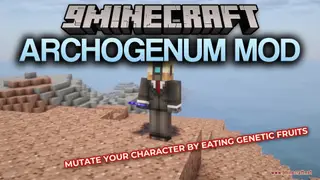 Archogenum Mod (1.20.1) – Mutate Your Character By Eating Genetic Fruits