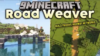 Road Weaver by Shiroha Mod (1.21.11, 1.20.1) – Auto-Generate Beautiful Paths