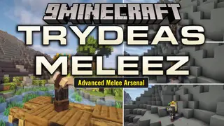 Trydeas Meleez Mod (1.21.1, 1.20.1) – Survive the Apocalypse with Improvised