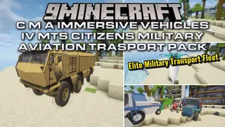 C.M.A Immersive Vehicles IV MTS Citizens Military Aviation Trasport Pack Mod