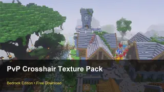 PvP Crosshair Texture Pack (26.x, 1.21) – Fifteen Custom Targeting Styles