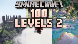 100 Levels 2 Map (26.2, 1.20.1) – Conquer One Hundred Tricky Leaps
