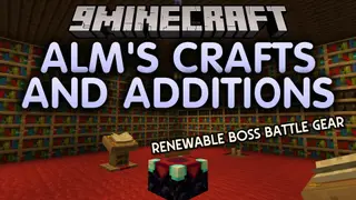 Alm's Crafts and Additions Data Pack (1.20.1) – Never Run Out of Bosses
