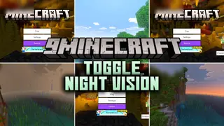 Toggle Night Vision Shader (26.x, 1.21) – Customizable Brightness Menu