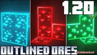 Outlined Ores Resource Pack (26.2, 1.20.1) – Texture Pack